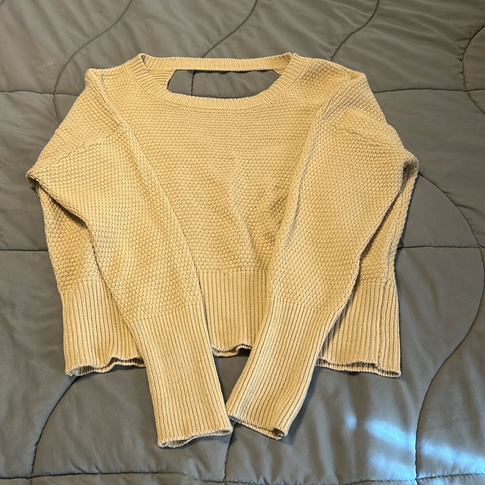 Hippy Rose cropped sweater
